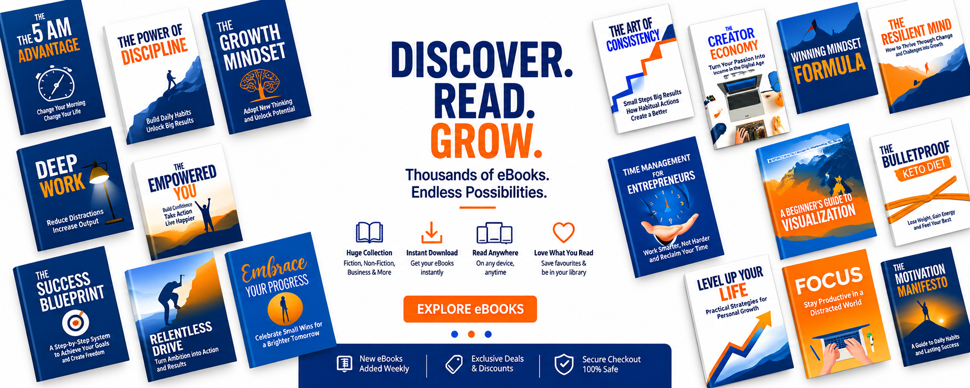 Discover. Read. Grow. Explore the Ebooklix collection.